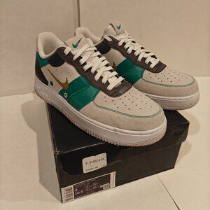 Nike Air Force 1 Low Vast Grey Green CI0065-100 Mens Size 9 Sneakers With Box